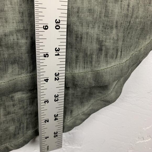 XCVI Shirt Womens Medium Button Down Linen Tunic Cap Sleeve Lightweight Top - Picture 7 of 9